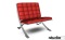 Barcelona Chair Red